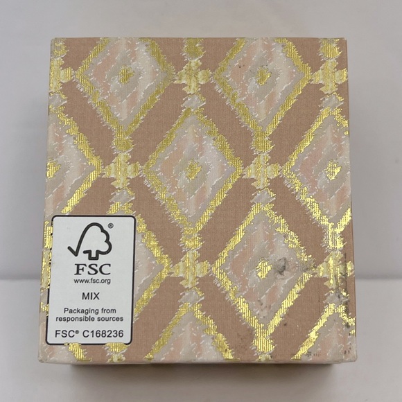 RACHEL ZOE, STERLING SILVER 18KT GOLD PLATED MOTHER OF PEARL CLOVER NECKLACE, CZ - Picture 13 of 16